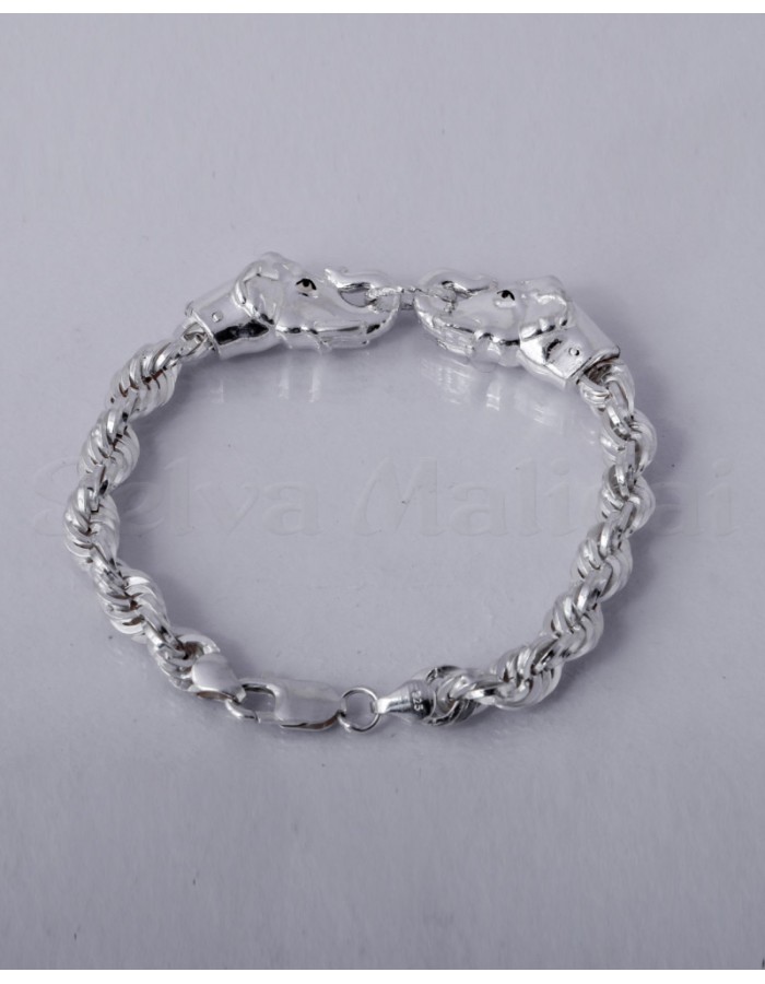 Manufacturer of Branded 925 silver fancy ladies bracelet with bow shape |  Jewelxy - 131690
