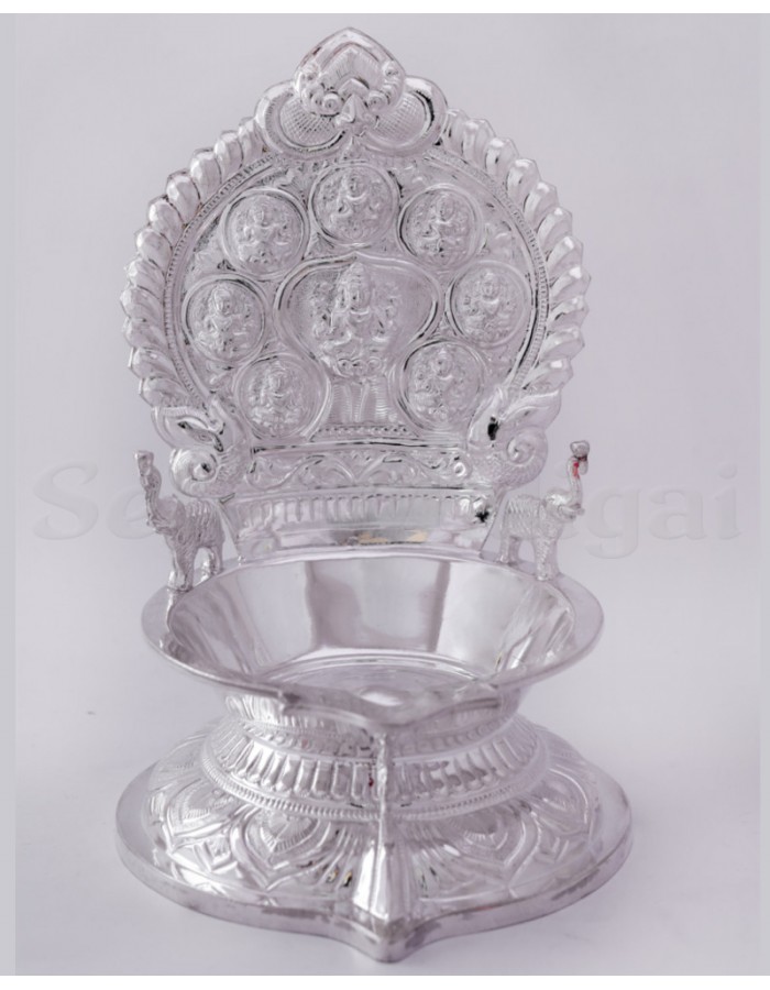 SILVER ASHTALAKSHMI VILLAKKU